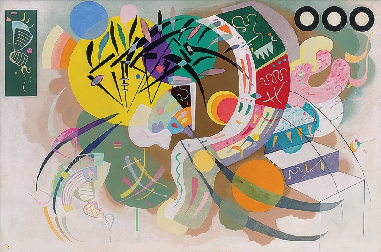Dominant Curve by Wassily Kandinsky