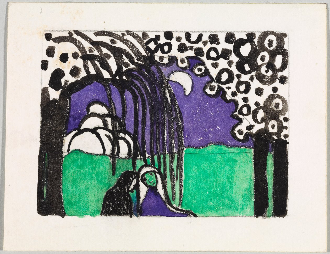 Design for the Color Woodcut 