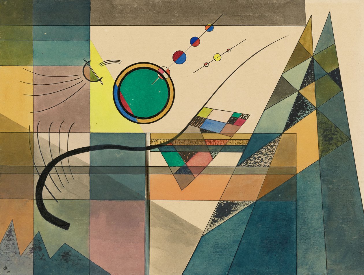 Green by Wassily Kandinsky