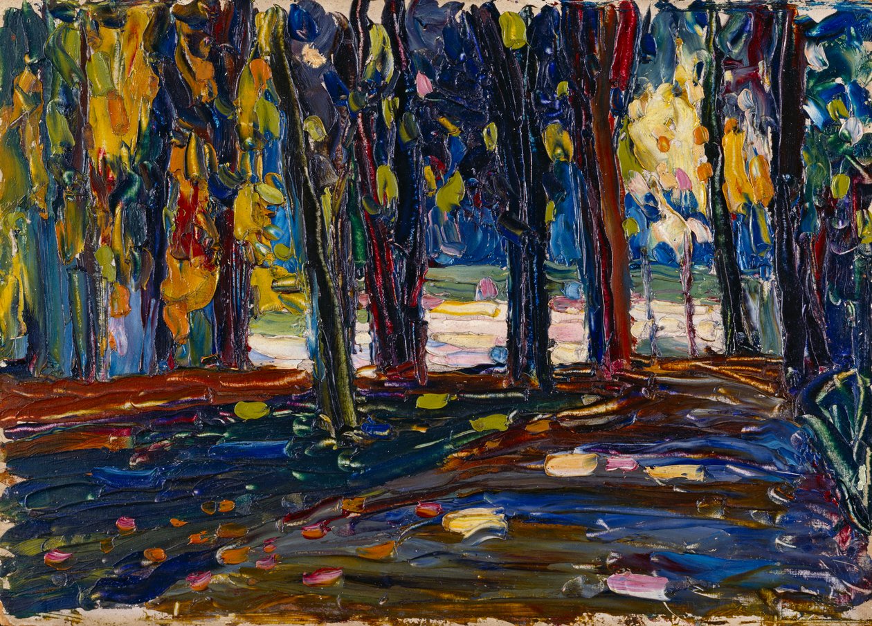 In the Park by Wassily Kandinsky