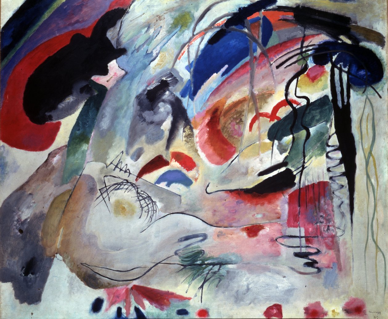 Improvisation 34 by Wassily Kandinsky