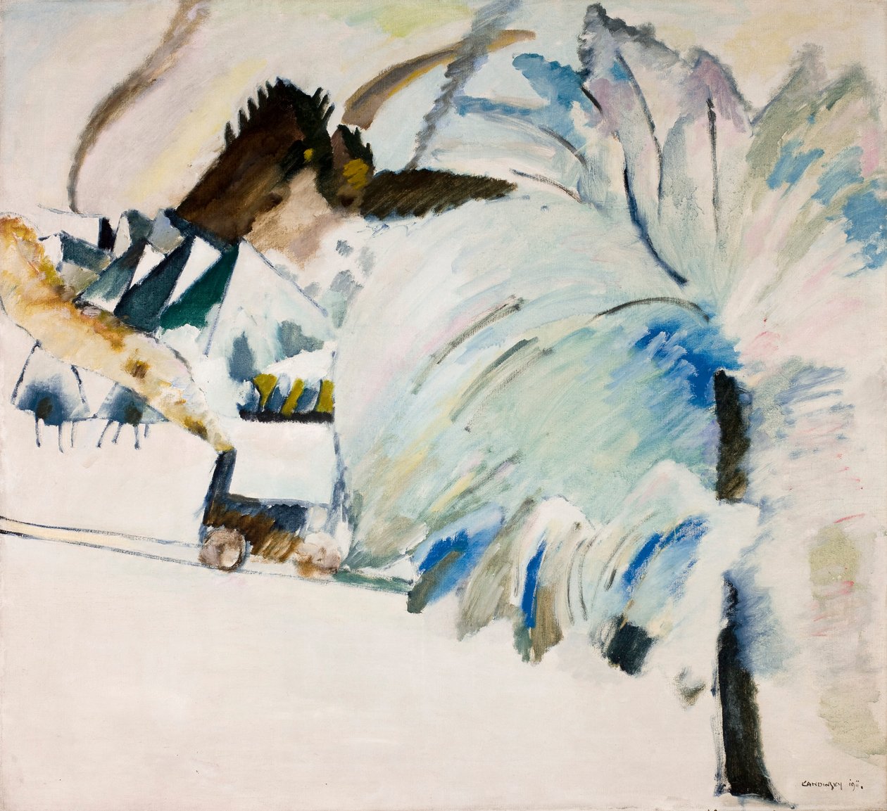 Winter Landscape, 1911 by Wassily Kandinsky