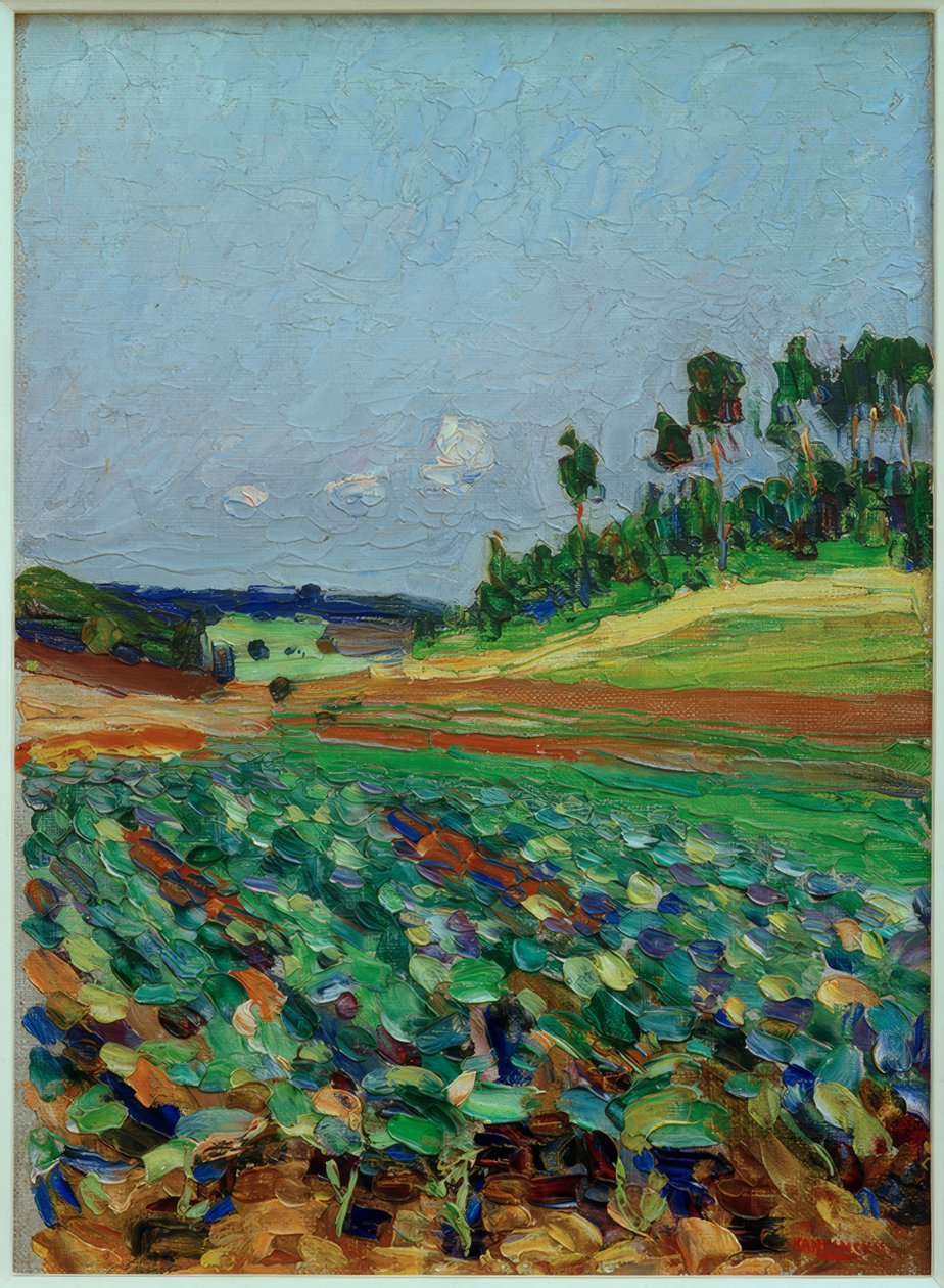 Landscape near Regensburg by Wassily Kandinsky