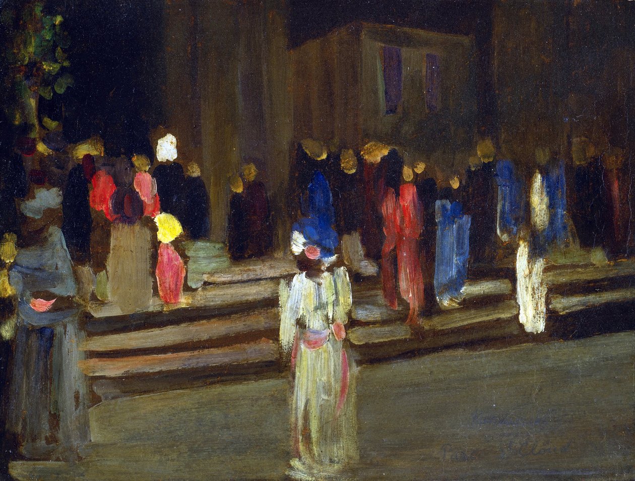 Park of Saint-Cloud, Entrance by Wassily Kandinsky