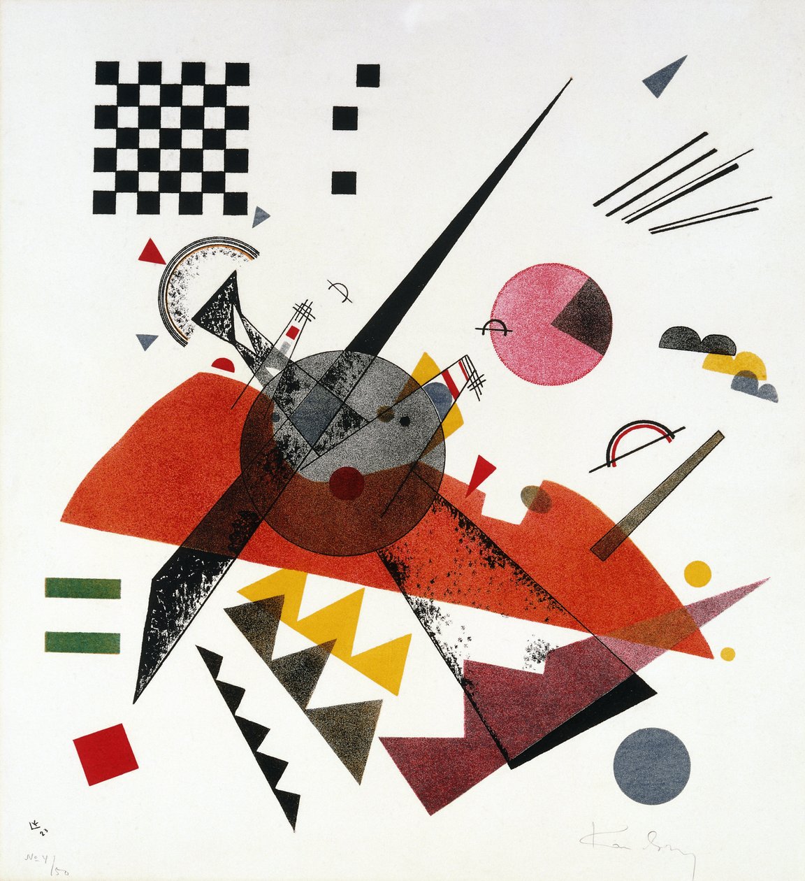 Orange by Wassily Kandinsky