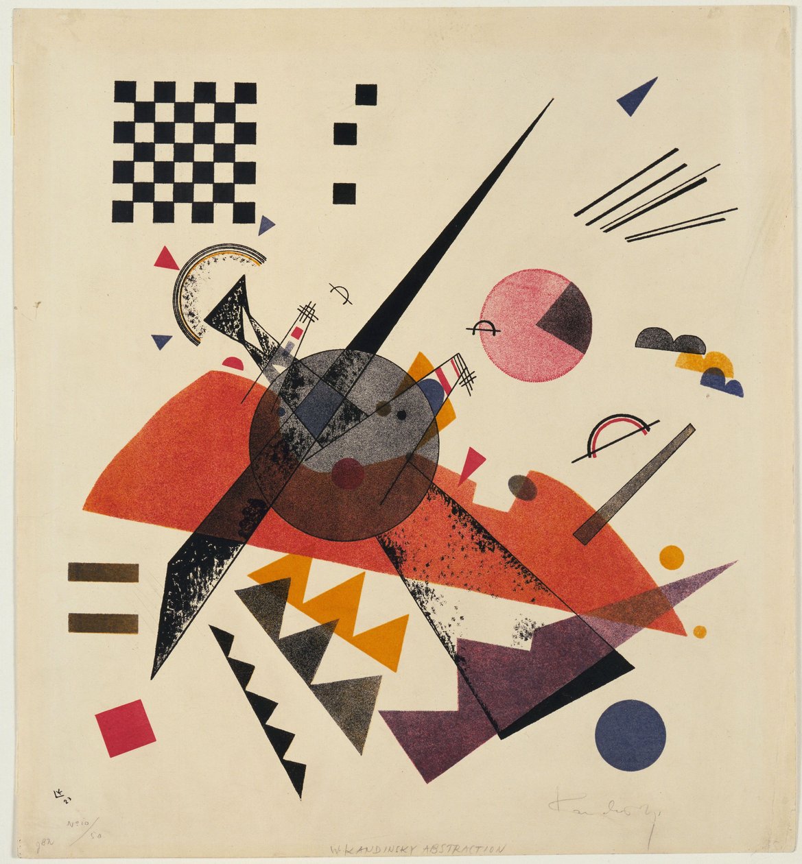 Orange by Wassily Kandinsky