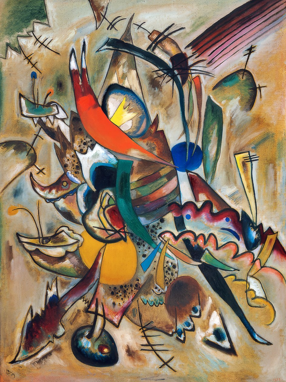 Painting with Points by Wassily Kandinsky