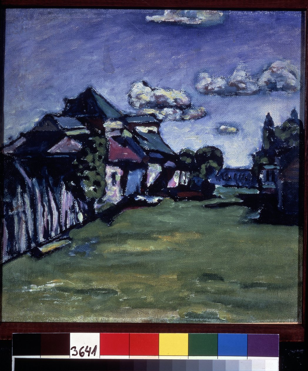Near Moscow. Painting by Vassily Kandinsky by Wassily Kandinsky
