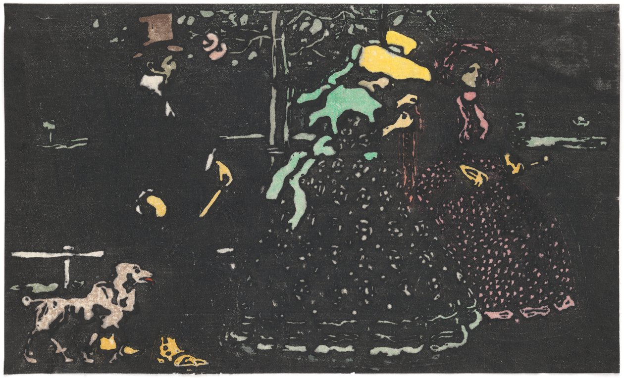 Promenade by Wassily Kandinsky