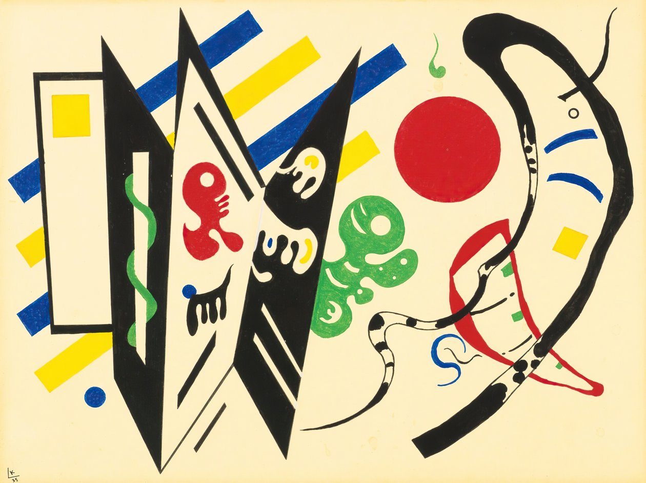 Reciprocal, 1935 by Wassily Kandinsky