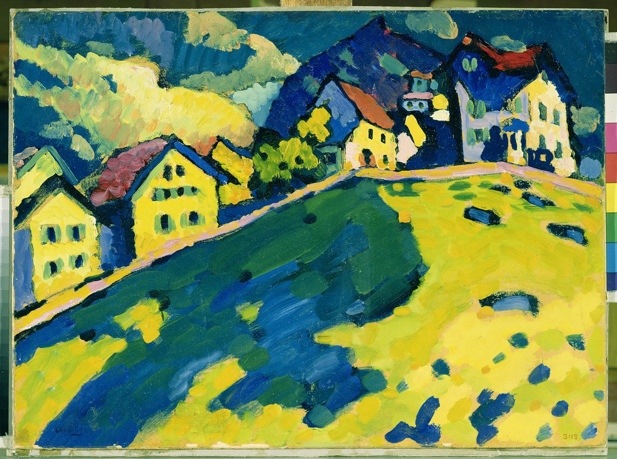 Summer Landscape by Wassily Kandinsky