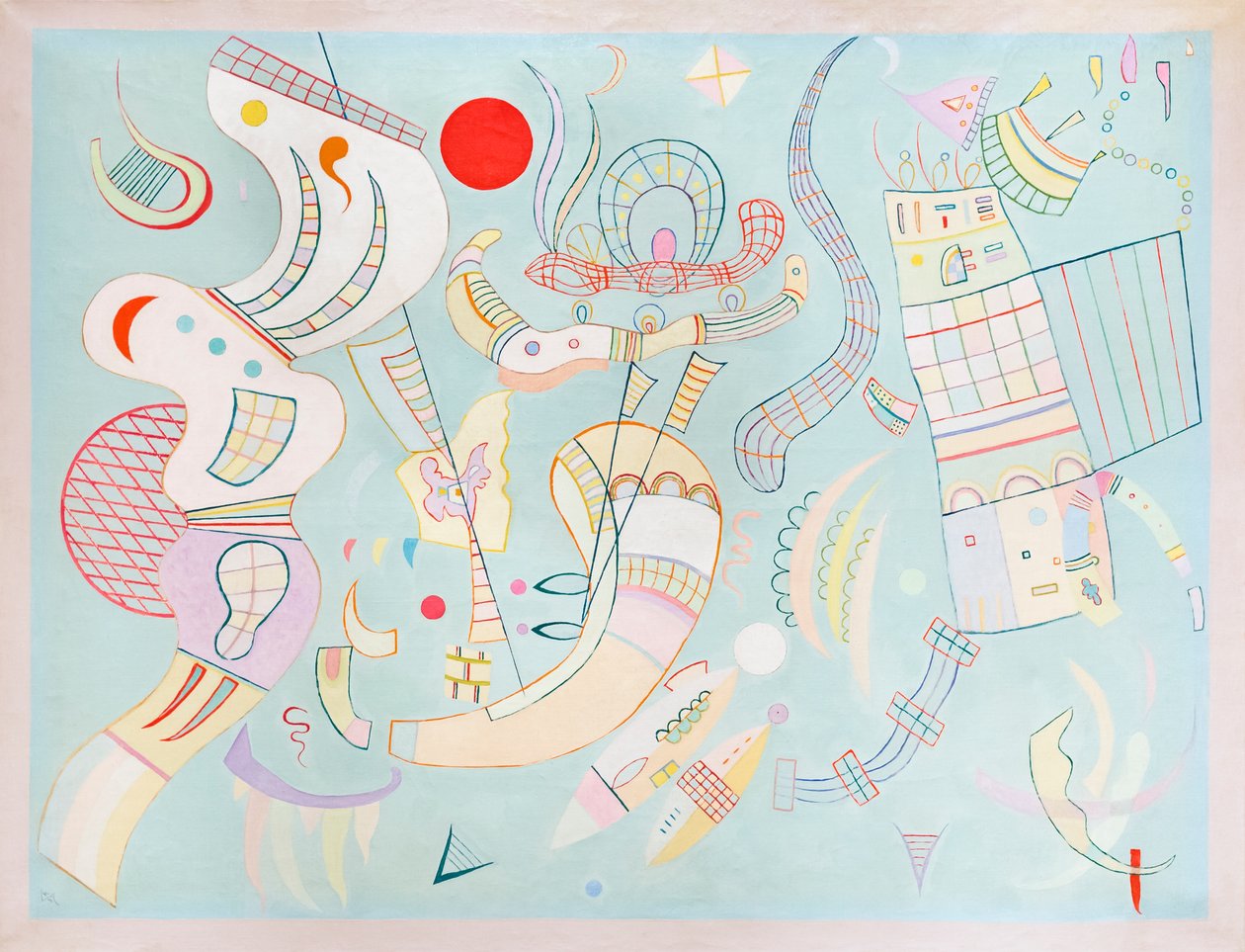 Clear Tensions by Wassily Kandinsky