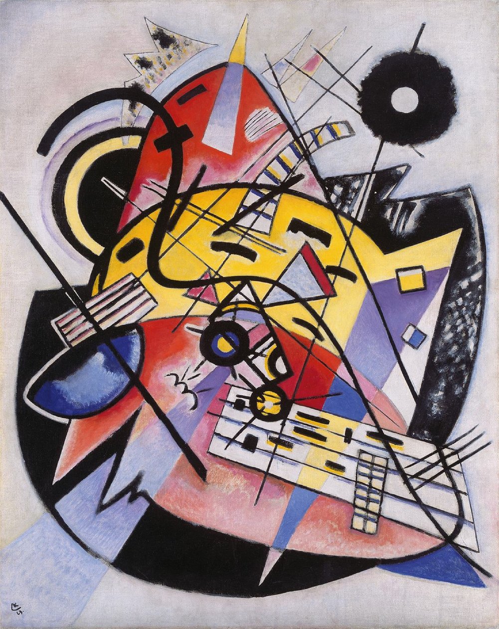 White Point (Composition 248) by Wassily Kandinsky