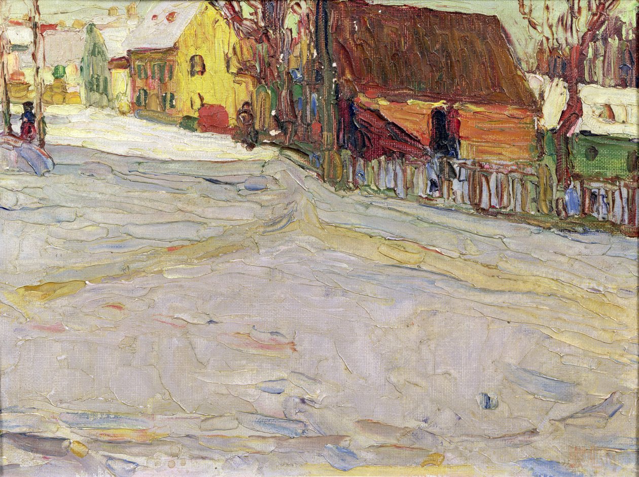 City Landscape by Wassily & Marc Franz (1880 1916) Kandinsky