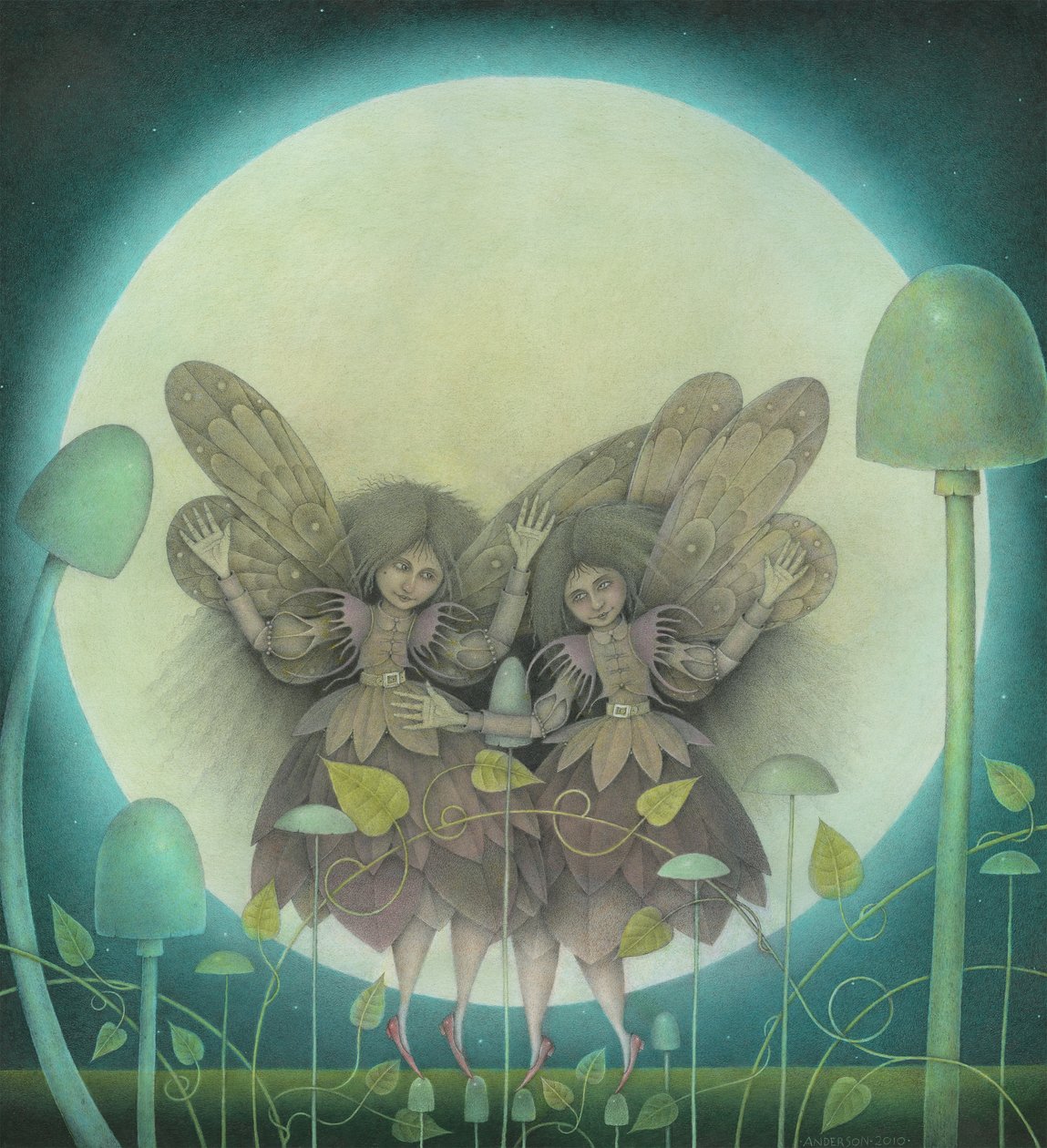 Dancing Faeries by Wayne Anderson