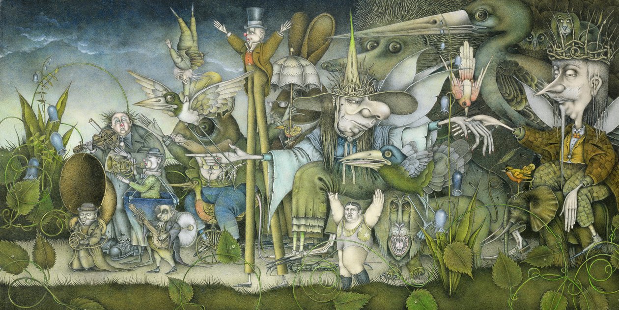 King Twig and Queen Crinkle by Wayne Anderson