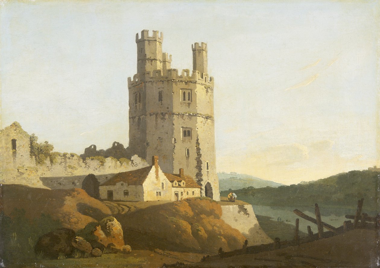 Caernarvon Castle, the Eagle Tower by Welsh school