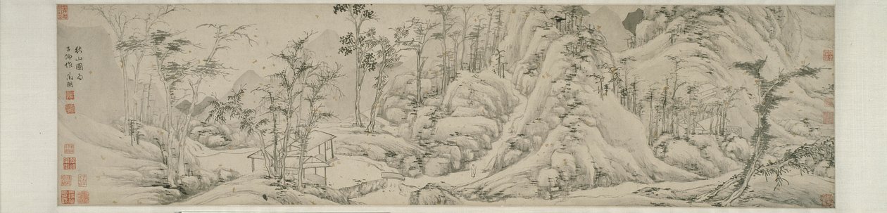 Autumn Mountains by Wen Zhengming