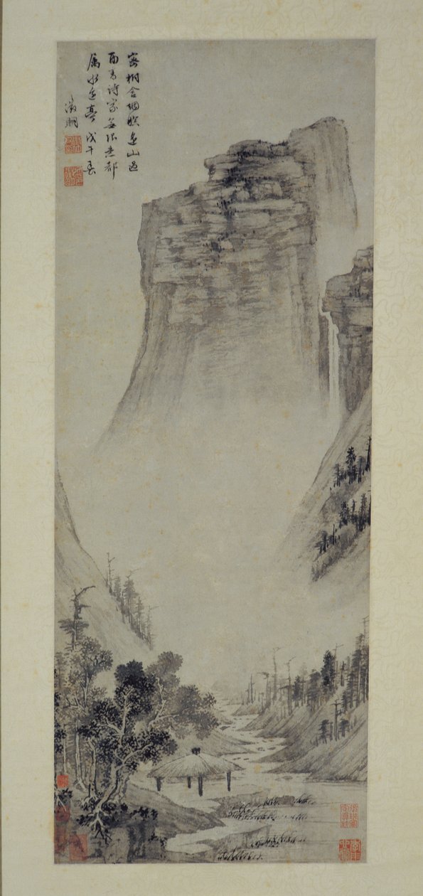 Poetic Thoughts in a Riverside Pavilion by Wen Zhengming