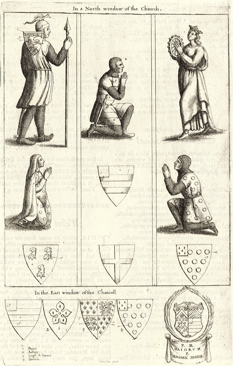 Bulkington (stained glass) by Wenceslaus Hollar