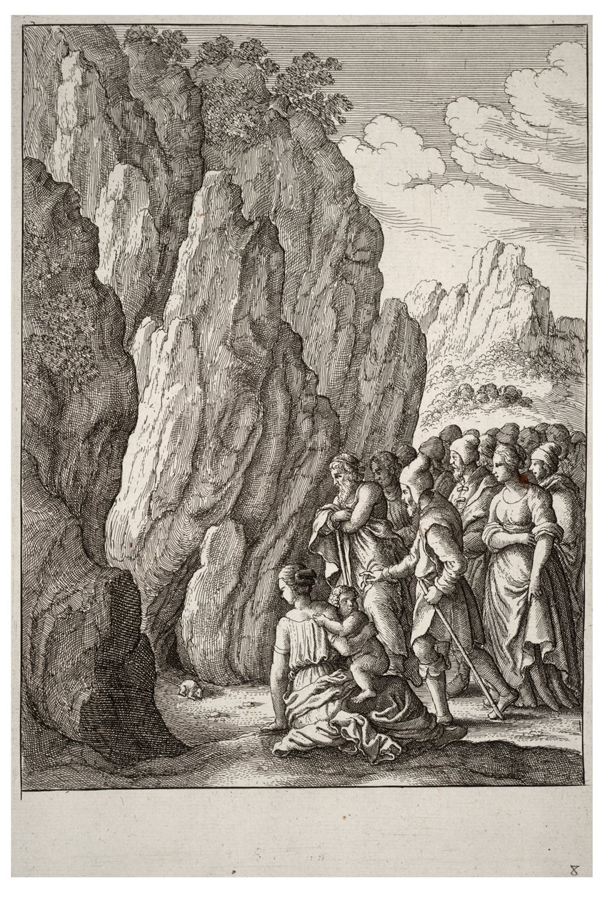 The Mountain in Labour by Wenceslaus Hollar
