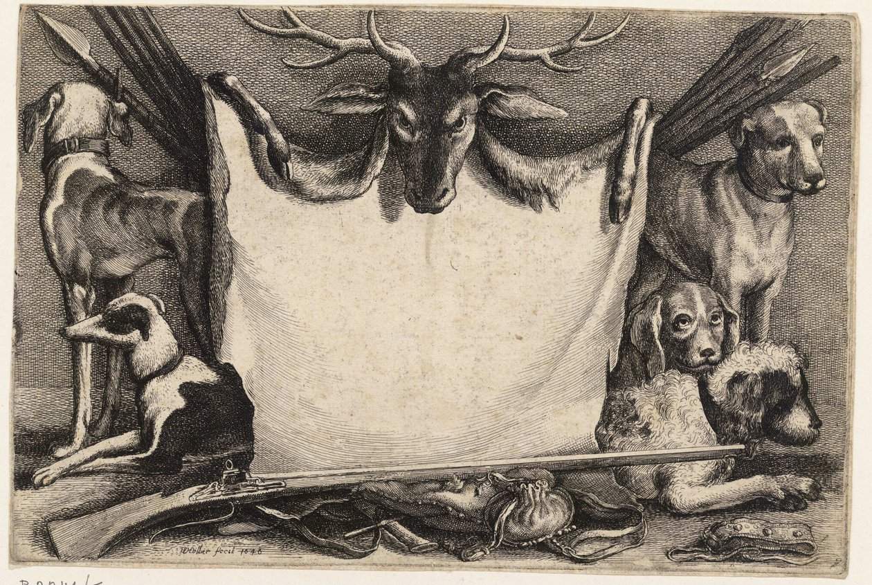 Title (State 1) by Wenceslaus Hollar
