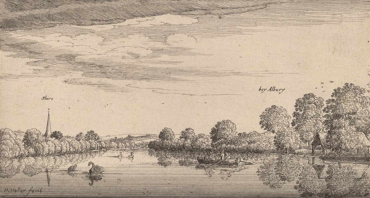 Albury by Wenceslaus Hollar