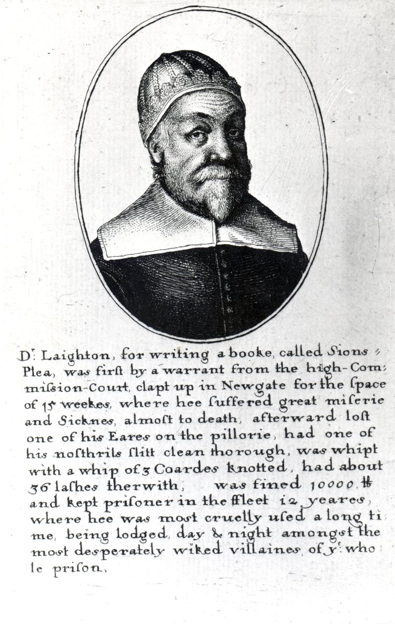 Alexander Leighton by Wenceslaus Hollar