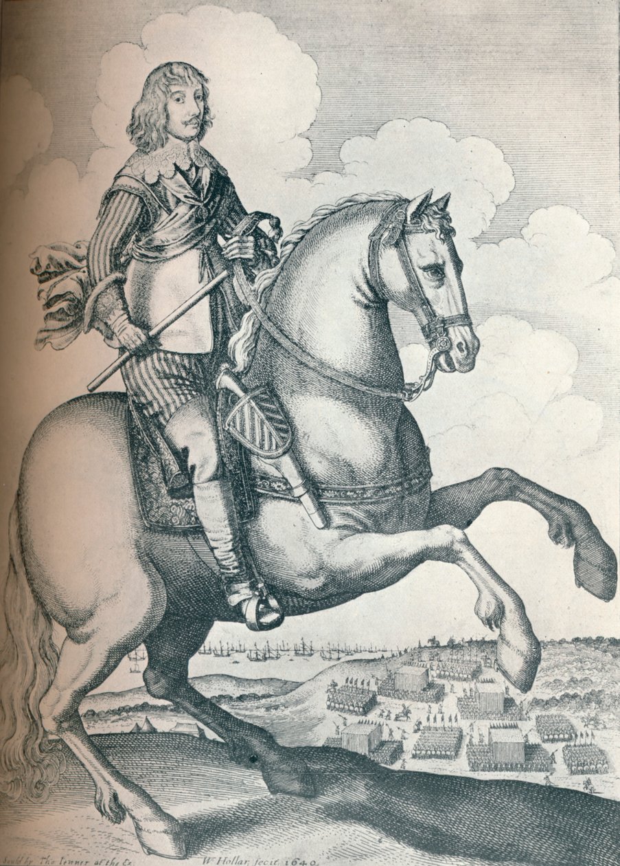 Algernon Percy, 10th Earl of Northumberland by Wenceslaus Hollar