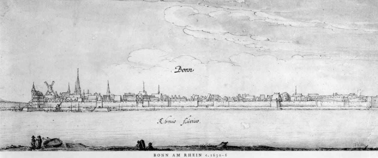 Bonn, c.1630-36 by Wenceslaus Hollar