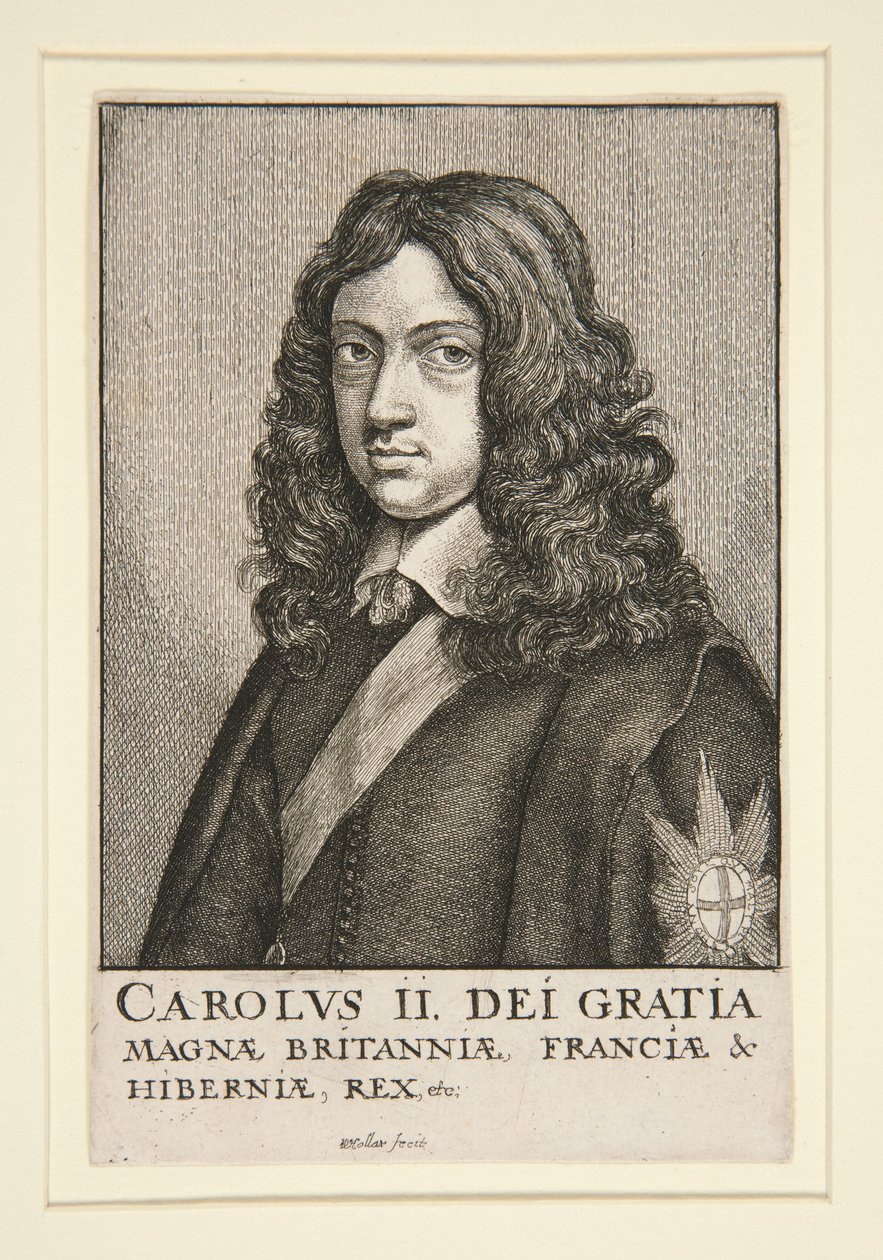 Charles II by Wenceslaus Hollar