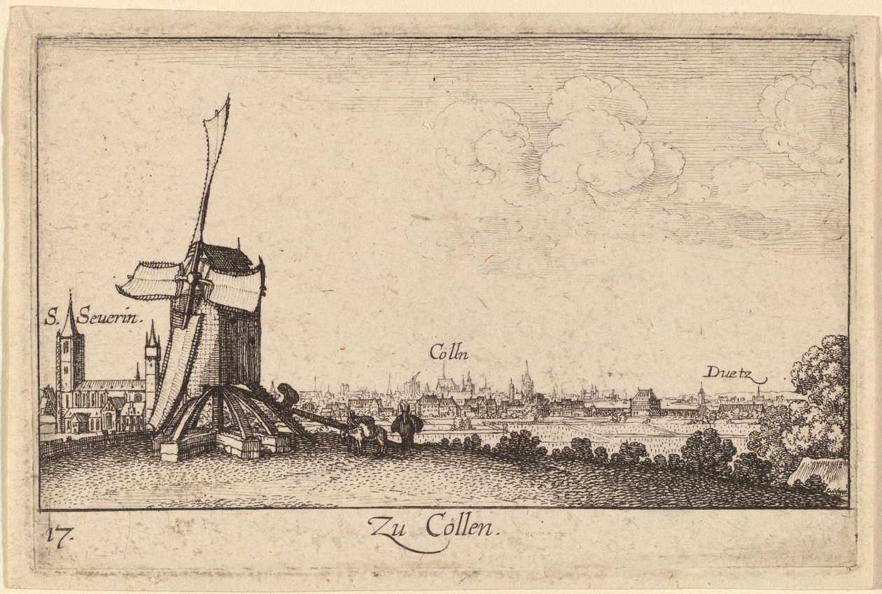 Cologne by Wenceslaus Hollar
