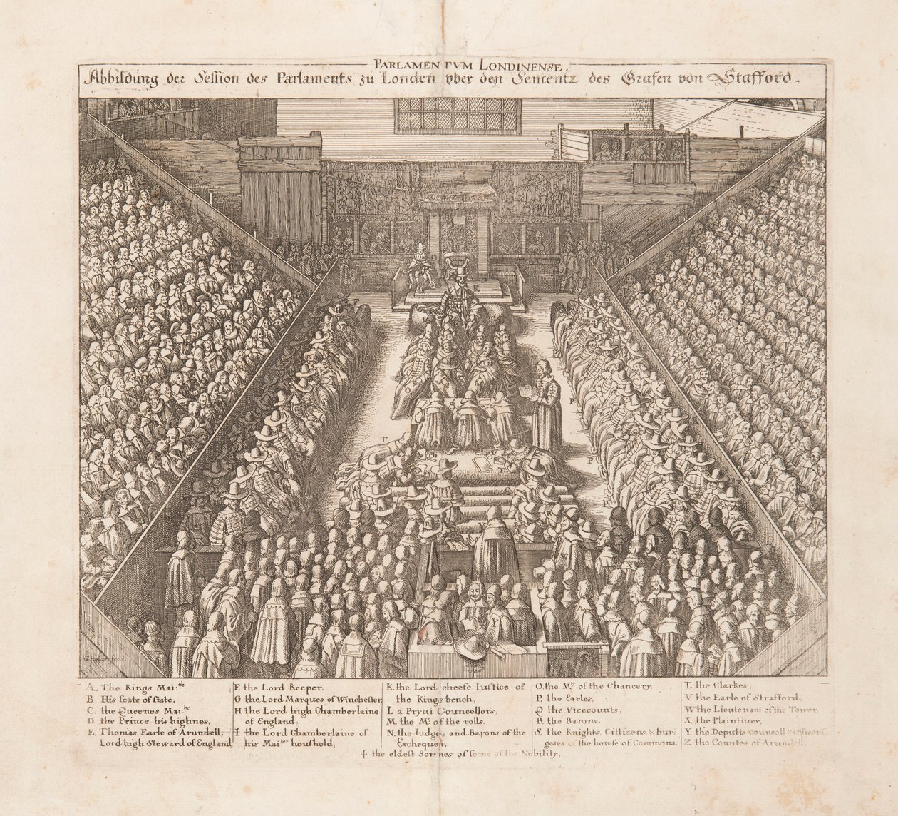 Depiction of the Parliament of London