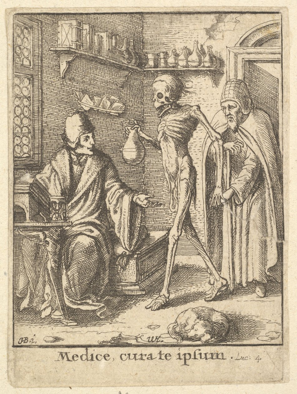 Doctor, from the Dance of Death by Wenceslaus Hollar