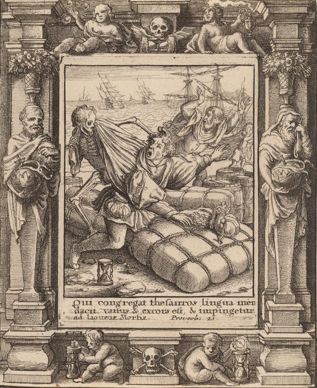 Merchant by Wenceslaus Hollar