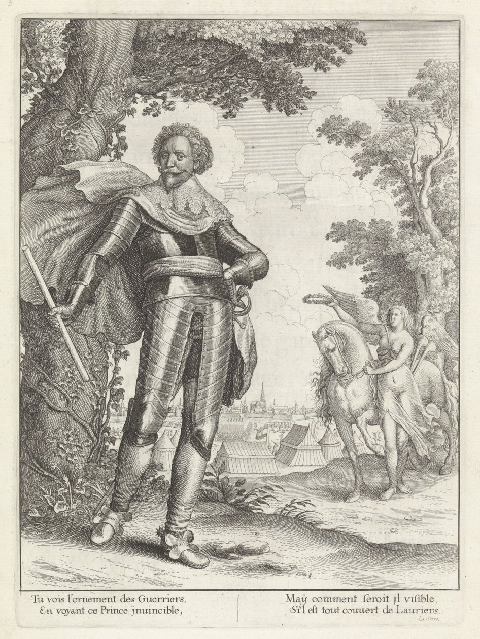 Portrait of Frederick Henry, Prince of Orange by Wenceslaus Hollar