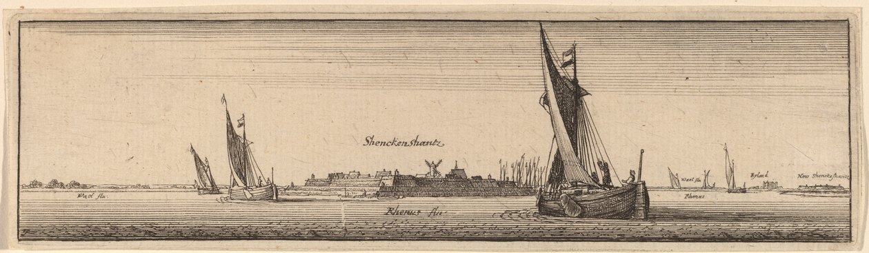 Schenkenschanz by Wenceslaus Hollar