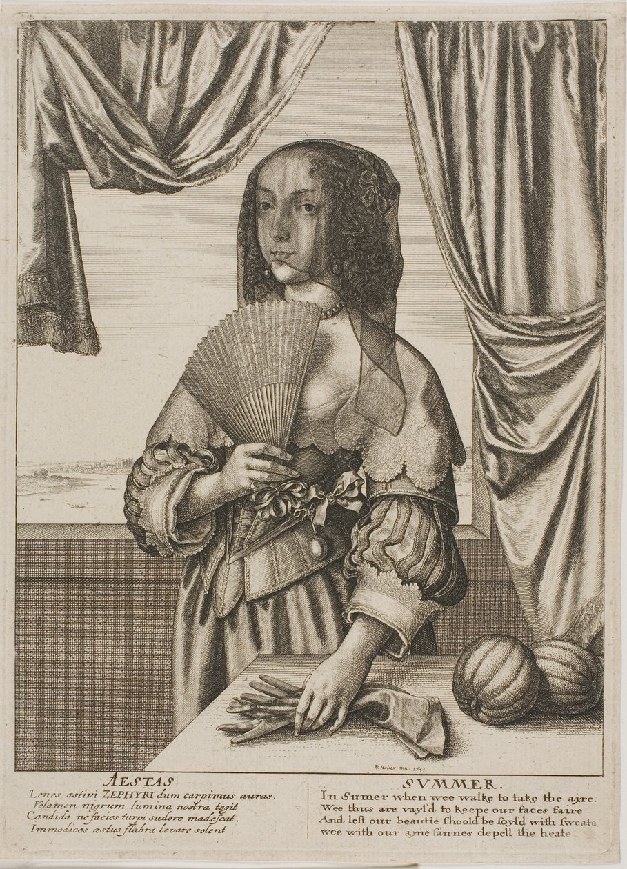 Summer by Wenceslaus Hollar