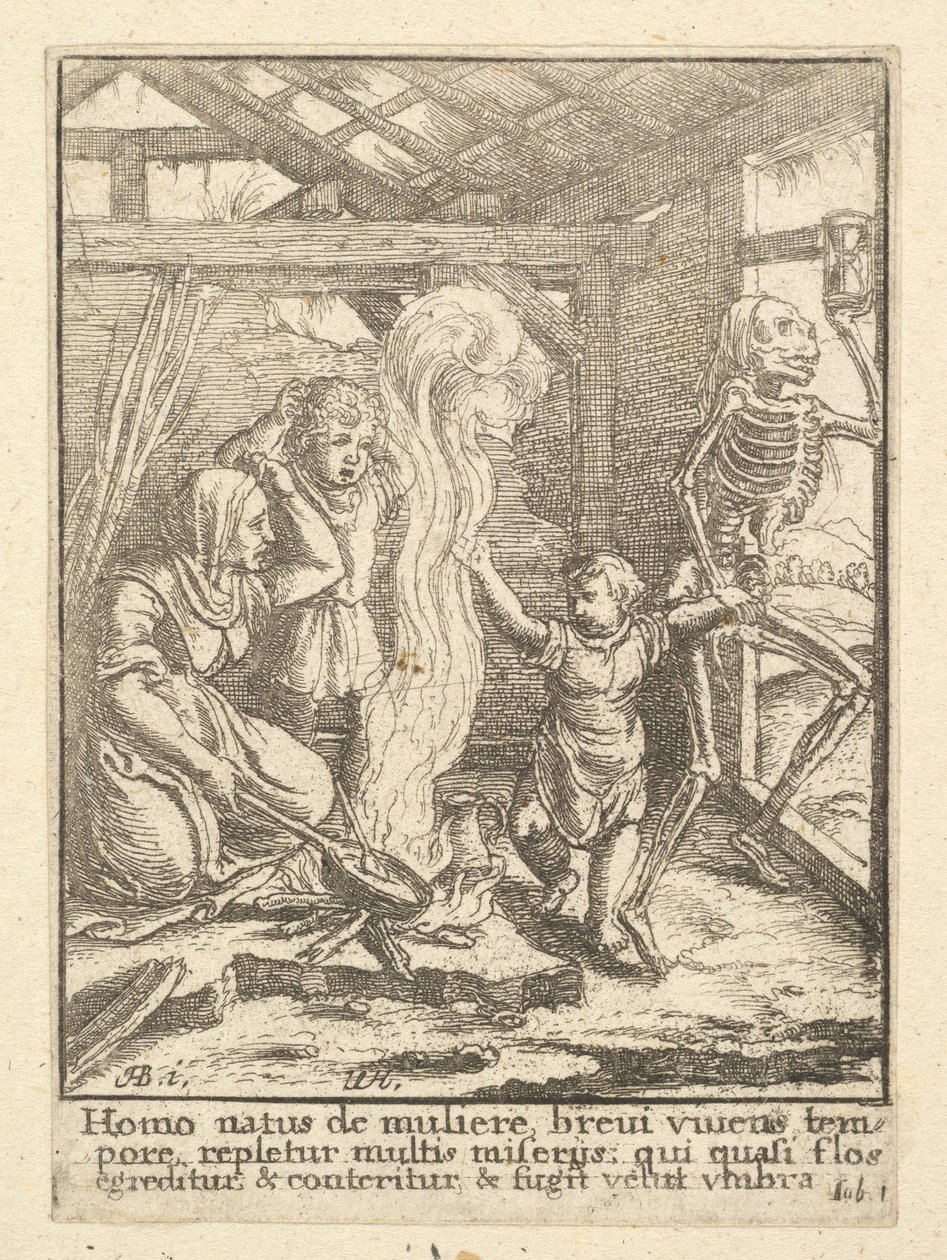The Child from the Dance of Death by Wenceslaus Hollar