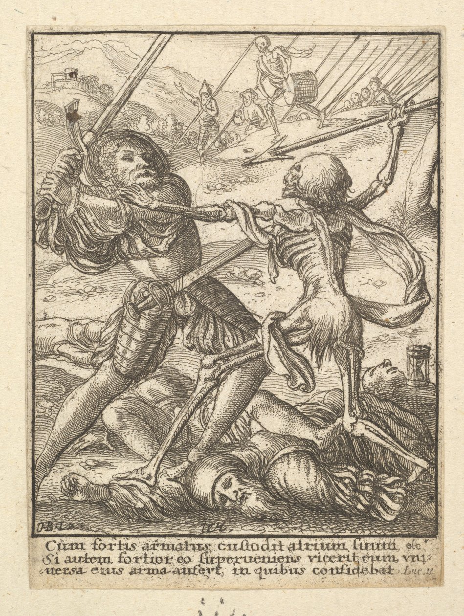 The Knight, from the Dance of Death by Wenceslaus Hollar