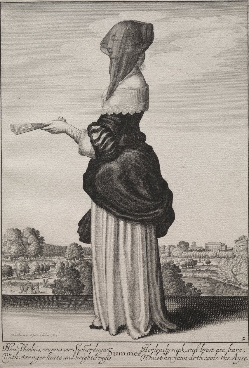 The Seasons: Summer by Wenceslaus Hollar