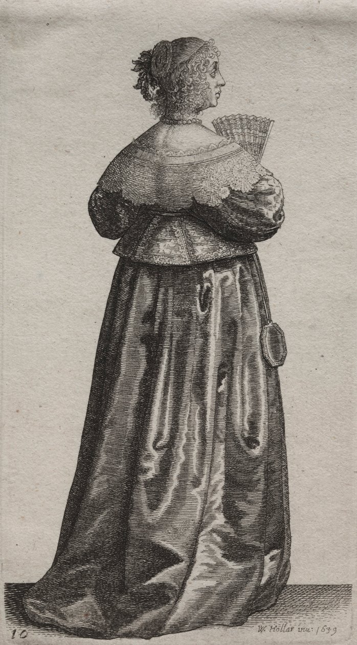 The Several Habits of English Women, from the Nobility to the Country Women by Wenceslaus Hollar