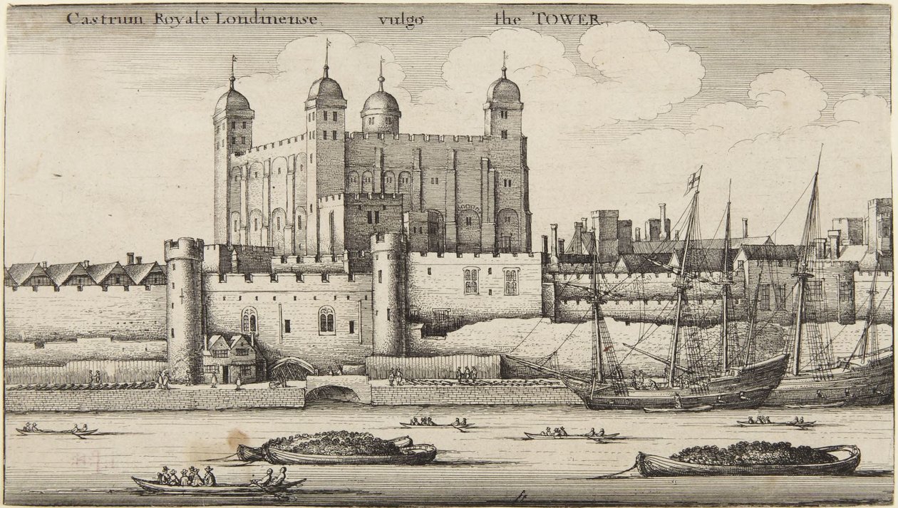 The Tower of London by Wenceslaus Hollar