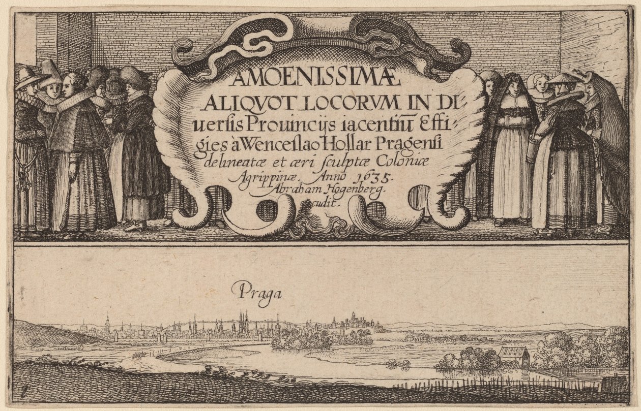 Title Page by Wenceslaus Hollar