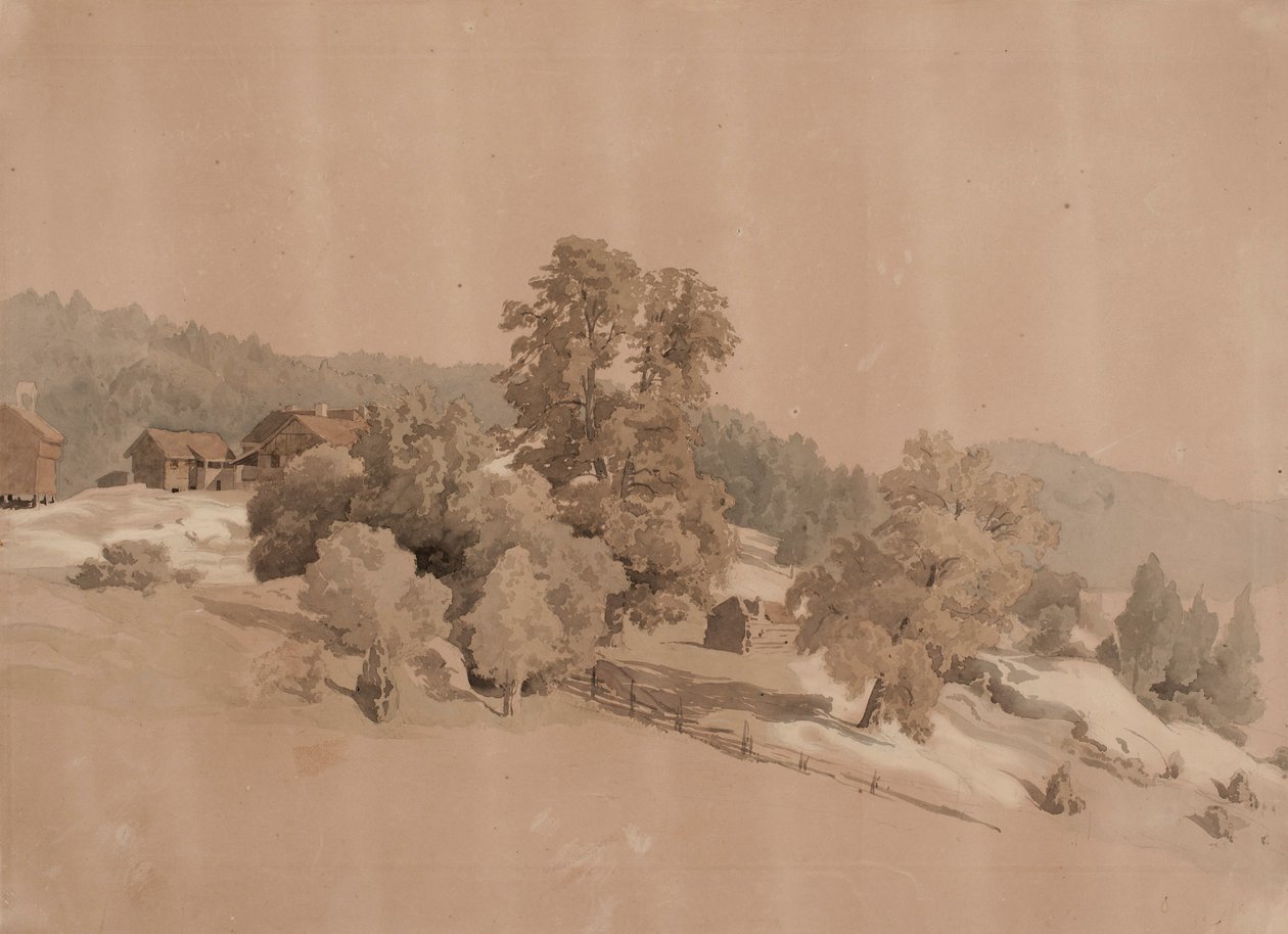 Summer Landscape by Werner Holmberg