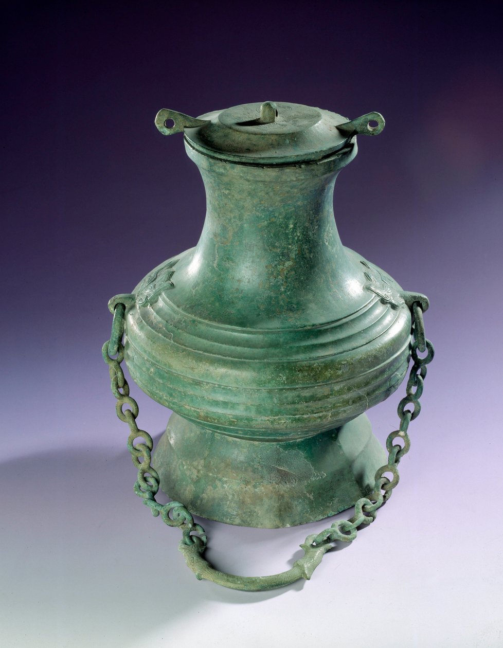Chinese Art: Bronze Vase from Than-Hoa, Han Period. Paris, Musee Cernuschi by Western Han Dynasty Chinese School