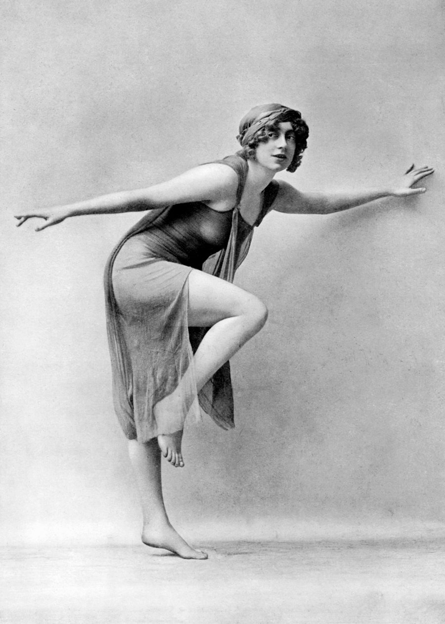 Barefooted Dancing After the Greek Style, 19th Century by White Studios