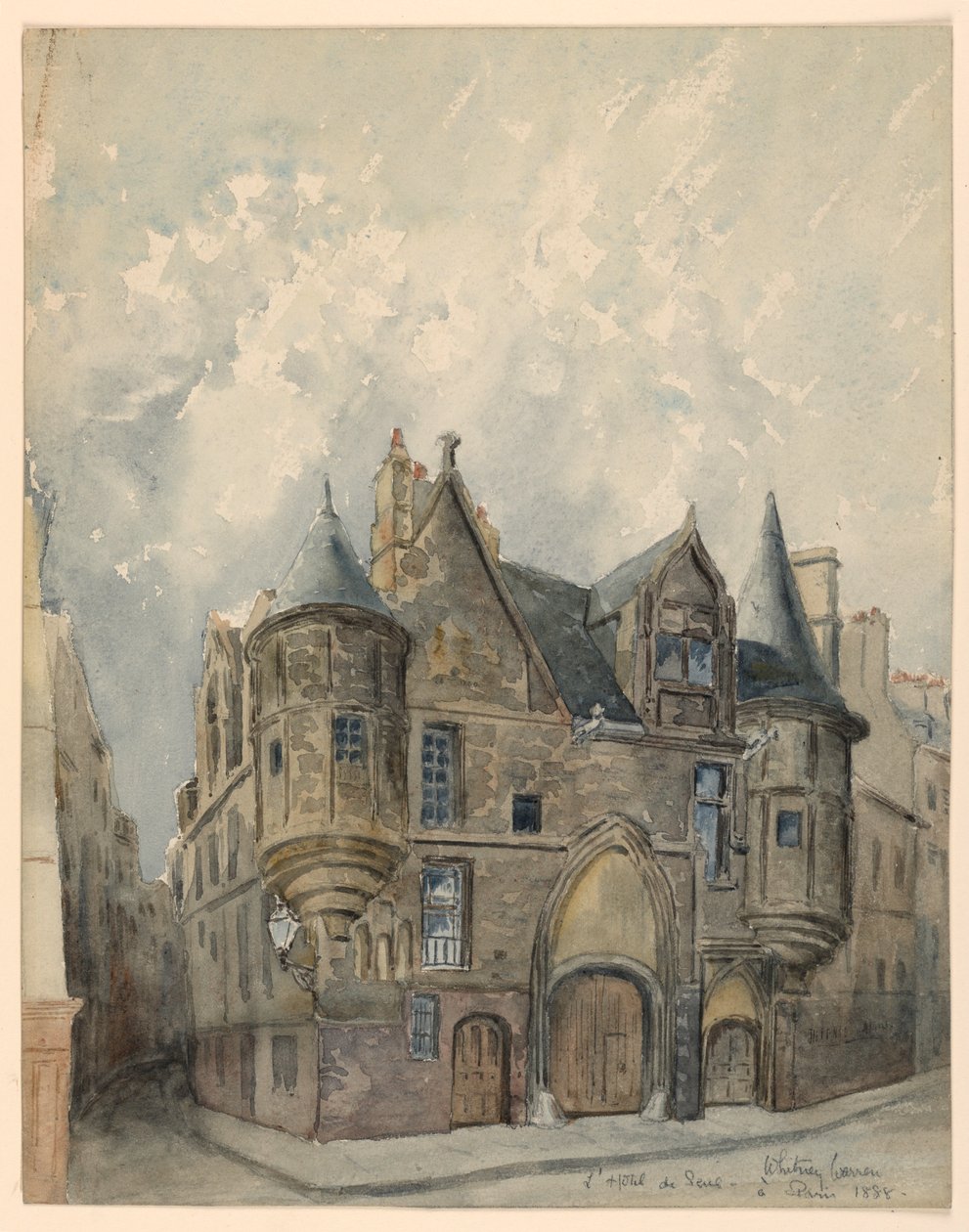 Hotel de Sens, Paris, 1888 by Whitney Warren Jr.