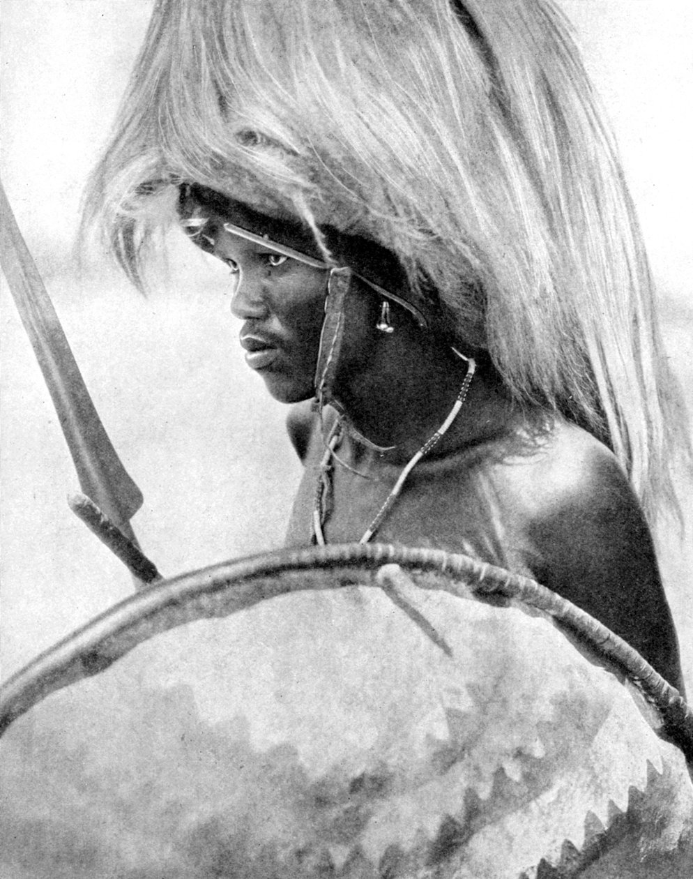 A Masai warrior, Africa by Wide World Photos
