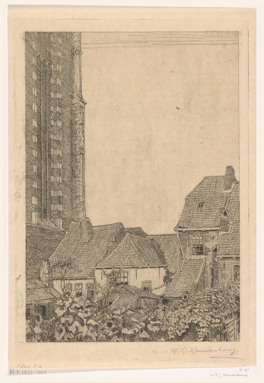 Houses near the Our Lady